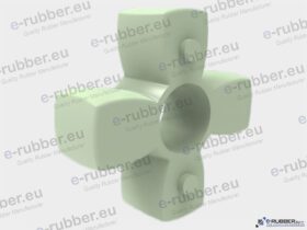 ROTEX 14 Spider 64 Shore D =T-PUR®= light green