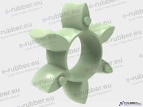 ROTEX 19 Spider 64 Shore D =T-PUR®= light green