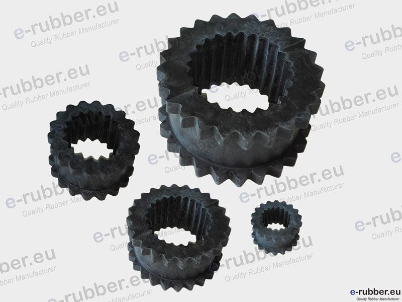 1613949900 Rubber Gear Flex Coupling Element Kit for Atlas Copco Screw Air Compressor Part GA90 2903101701 