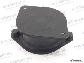 Roller Drum Antivibration Mount D156 x 208 x 77 Oval Centering 184